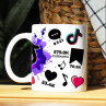 Кружка TikTok с именем Лолита и логотипом Фото № 2